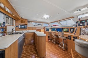navigation station, St Francis 50, catamaran for sale