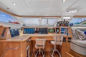 navigation station, St Francis 50, catamaran for sale