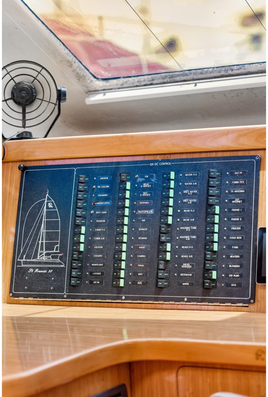 electrical, St Francis 50, catamaran for sale