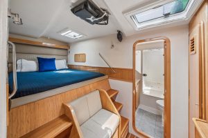 bed, St Francis 50, catamaran for sale