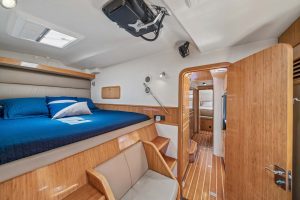 bed, St Francis 50, catamaran for sale