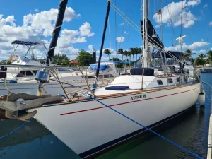 exterior, Morgan 43, sailboat for sale