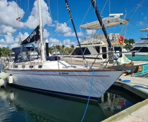 exterior, Morgan 43, sailboat for sale