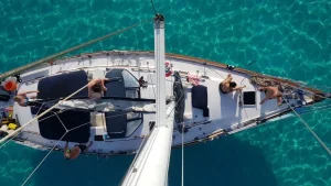 deck, Morgan 43, sailboat for sale