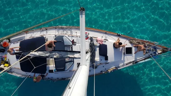 deck, Morgan 43, sailboat for sale