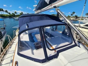 cockpit, Morgan 43, sailboat for sale