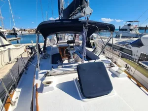 cockpit, Morgan 43, sailboat for sale