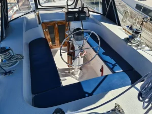 cockpit, Morgan 43, sailboat for sale
