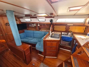 salon, Morgan 43, sailboat for sale
