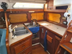 interior, Morgan 43, sailboat for sale