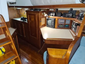 navigation station, Morgan 43, sailboat for sale