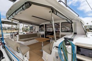 cockpit, Nautitech 44 Open, catamaran for sale