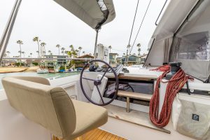 helm, Nautitech 44 Open, catamaran for sale
