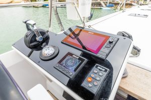 helm, Nautitech 44 Open, catamaran for sale