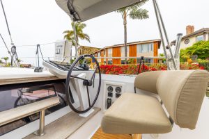 helm, Nautitech 44 Open, catamaran for sale