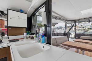 cockpit, Nautitech 44 Open, catamaran for sale