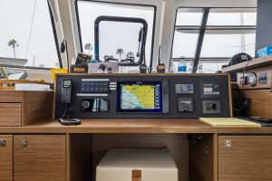 navigation station, Nautitech 44 Open, catamaran for sale