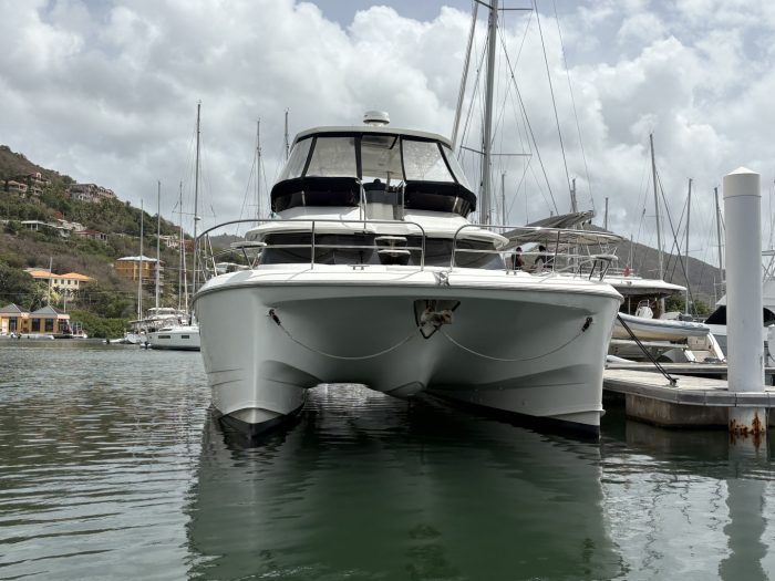 exterior, Aquila 44, power catamaran for sale