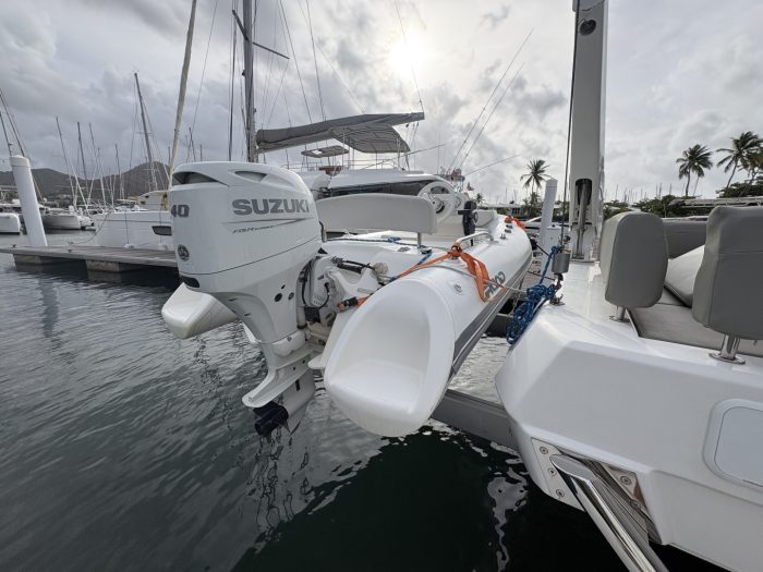 deck, Aquila 44, power catamaran for sale