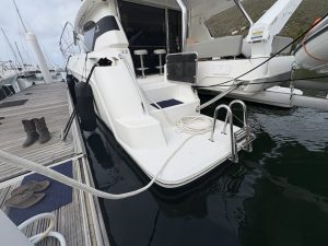 cockpit, Aquila 44, trawler for sale