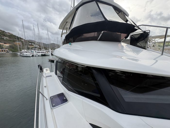 exterior, Aquila 44, power catamaran for sale