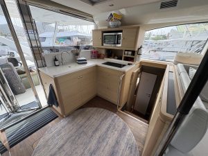 interior, Aquila 44, trawler for sale