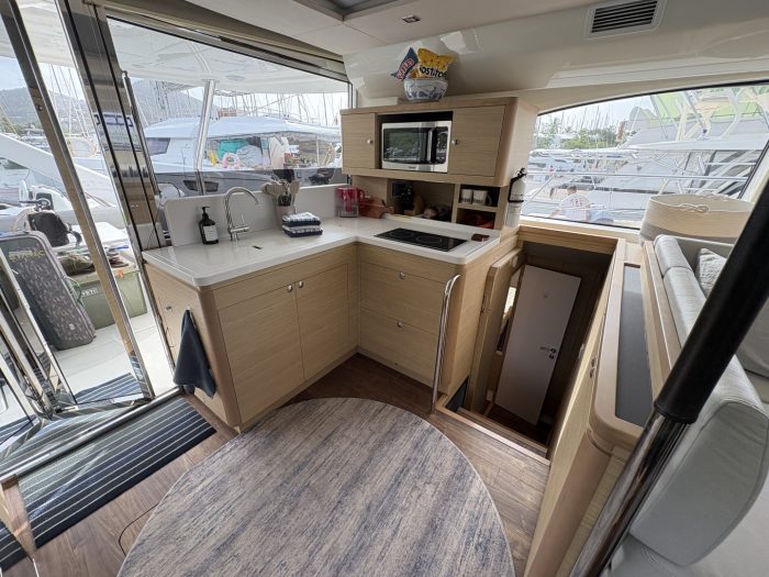 interior, Aquila 44, power catamaran for sale