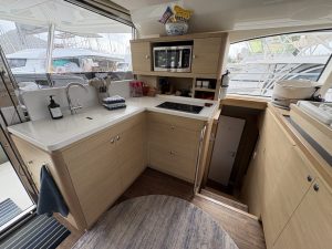 interior, Aquila 44, trawler for sale
