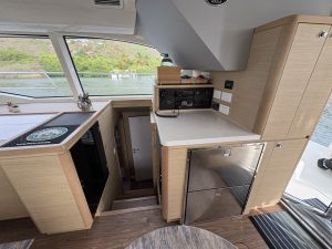 navigation station, Aquila 44, trawler for sale