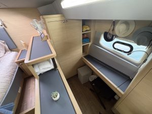 navigation station, Aquila 44, trawler for sale