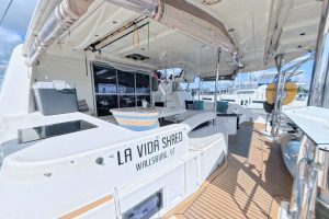 cockpit, Leopard 48, catamaran for sale