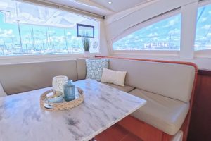 salon, Leopard 48, catamaran for sale