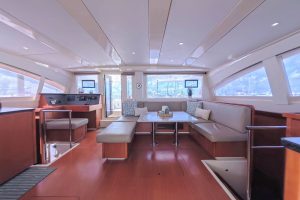 salon, Leopard 48, catamaran for sale