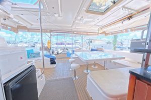 deck, Leopard 48, catamaran for sale