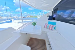cockpit, Leopard 48, catamaran for sale