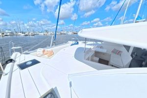 deck, Leopard 48, catamaran for sale