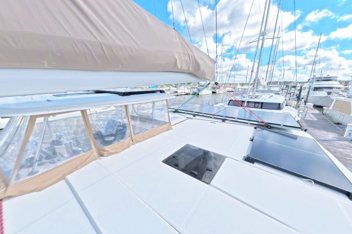 deck, Leopard 48, catamaran for sale