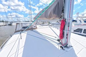 deck, Leopard 48, catamaran for sale