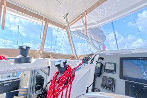 helm, Leopard 48, catamaran for sale