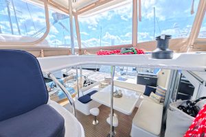 cockpit, Leopard 48, catamaran for sale