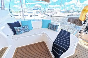 cockpit, Leopard 48, catamaran for sale