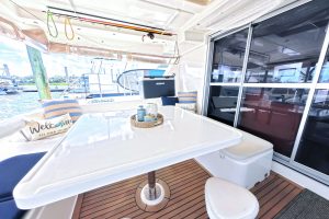 cockpit, Leopard 48, catamaran for sale