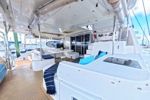 cockpit, Leopard 48, catamaran for sale