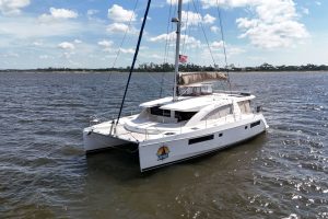 exterior, Leopard 48, catamaran for sale