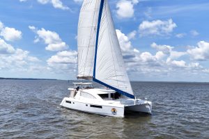 underway, Leopard 48, catamaran for sale