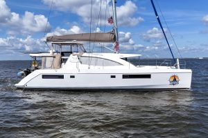 underway, Leopard 48, catamaran for sale