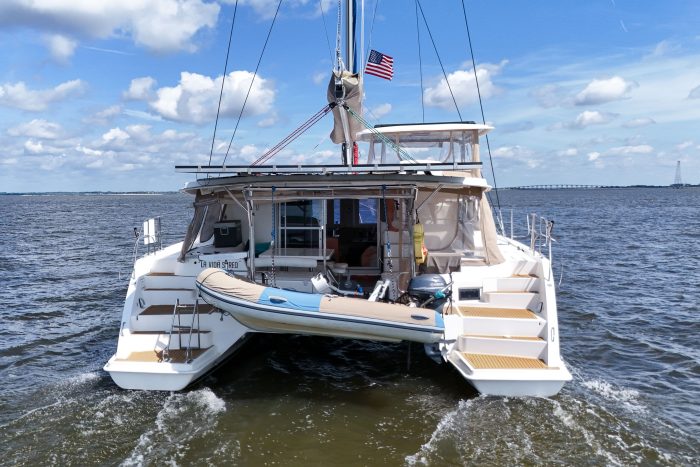 underway, Leopard 48, catamaran for sale