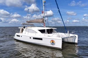 exterior, Leopard 48, catamaran for sale