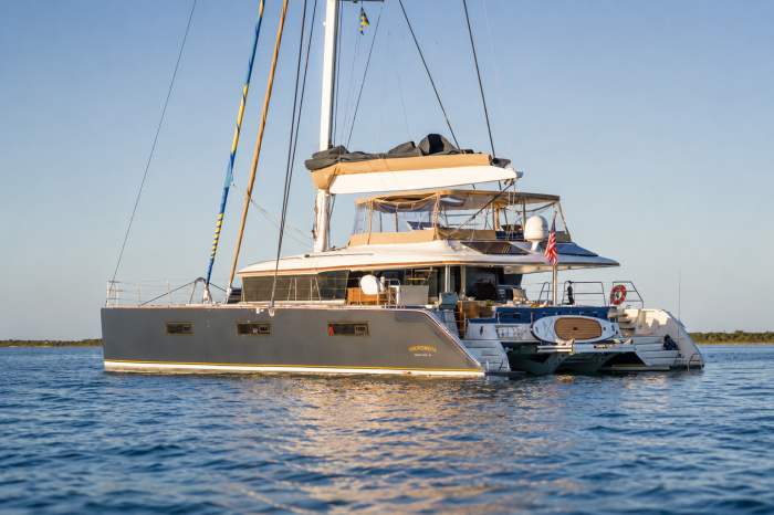 exterior, Lagoon 620, catamaran for sale