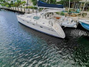 exterior, Privilege 435, catamaran for sale